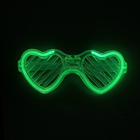 Lunettes LED Lumineuses Créatives de Noël, Style Obturateur, pour Fêtes et Soirées Néon, Cadeaux de Fête