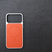 Nouvelle Coque de Téléphone Magnétique Antichoc et Anti-chute avec Design Électroplaqué pour iPhone 18 17 Pro Max 17 Pro 17 Air