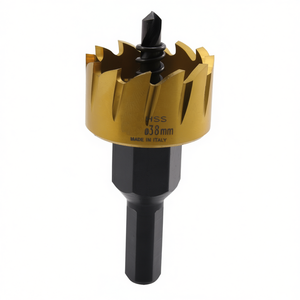 Lame de scie cloche Ttake Hss 38 mm, revêtement titane, pour perçage du métal et du bois - Product Image 2