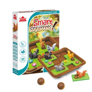 Nouveaux produits en plastique fou écureuil noix folle jeu de société éducatif créatif interactif fête jouet pour les enfants d'âge préscolaire - Product Image 1
