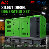 Generador Diésel Silencioso FG-Wilson de 35KW con Arranque Automático ATS, Frecuencia 50/60Hz, en Venta, Opciones de 10/20/30/40KVA