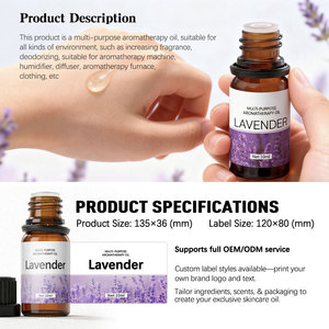 OEM/ODM Huile d'Eucalyptus Globulus 100% Pure Naturelle Biologique 10mL Marque Privée Parfum Floral Doux Anti-Âge Diffuseur d'Aromathérapie - Product Image 2