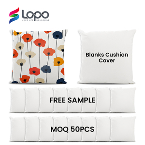 Vente en gros de housses de <span class=keywords><strong>coussin</strong></span> vierges pour sublimation 40*40CM, housses de <span class=keywords><strong>coussin</strong></span> blanches, housses de <span class=keywords><strong>coussin</strong></span> en lin vierges pour transfert thermique - Product Image 1
