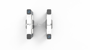 Porte coulissante de contrôle d'accès haute qualité pour bureau, salle de sport, fitness, et mezzanine avec reconnaissance faciale - Product Image 5