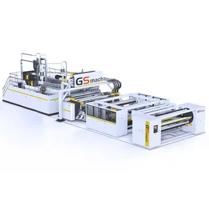 Nieuwe Technologie Eva Plastic Sheet Extruder Machine Ademhaling Kleding Eva Film Gietmachine