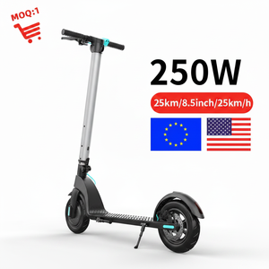 Trottinette électrique pliable pour adultes Alin X7 en alliage d'aluminium, <span class=keywords><strong>2</strong></span> roues, moteur sans balais, vitesse 25 km/h, entrepôt UE/USA, livraison transfrontalière, batterie amovible - Product Image 1