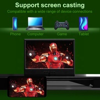 Mini TV Inteligente Android WiFi de 14 Pulgadas con Pantalla LED HD, TV Portátil con Adaptador de CC de 12V/24V para Automóvil/RV, Batería/Solar Opcional