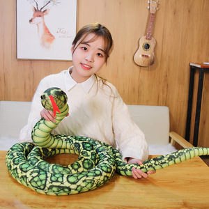 ตุ๊กตางูหลามจำลองขนาดใหญ่ ของเล่นตุ๊กตางูหลาม ของขวัญจากสวนสัตว์ ผู้ผลิตตุ๊กตาขายส่ง - Product Image 3