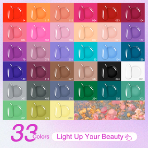 <span class=keywords><strong>Isay</strong></span> Beauty ชุดแต่งเล็บแบบออลอินวันพร้อมฐานหลอดไฟ LED UV และชุดน้ำยาทาเล็บเจลยูวีปลอดสารพิษ (33สี) - Product Image 3