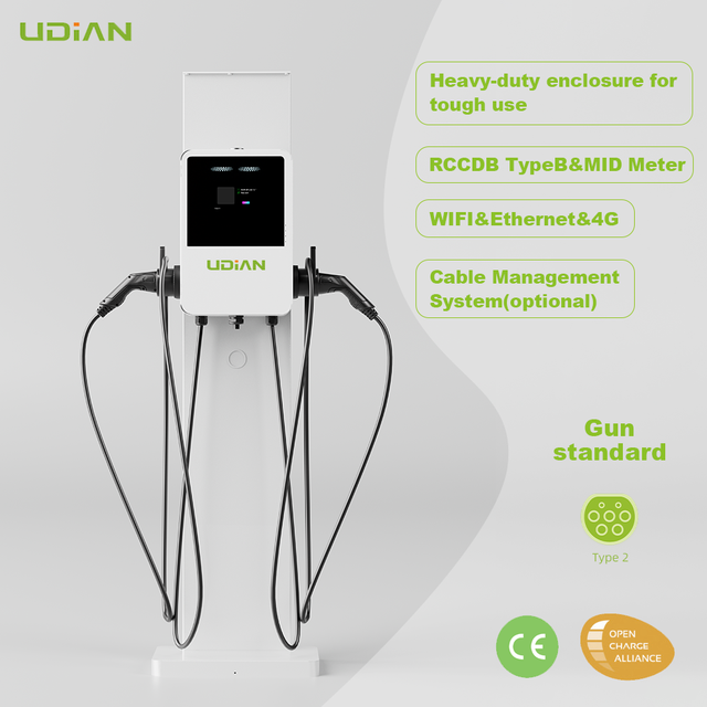 7KW*2 EV Car Charging Energy Charging Stations for Electric Car EV Charger AC