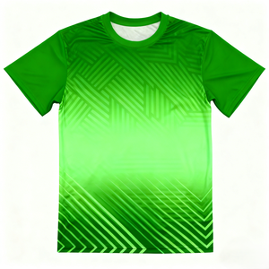 Camiseta Deportiva de Alto Rendimiento con Logotipo Personalizado, Color Degradado Multicolor, Ligera, Transpirable, de Secado Rápido para Entrenamiento y Running - Product Image 2