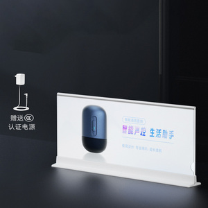 2-bên hình chữ nhật truy cập Hộp ánh sáng Plug-in Hộp ánh sáng PVC Bảng điều chỉnh trong suốt dẫn hộp đèn cho chuỗi cửa hàng và cửa hàng thương mại - Product Image 1