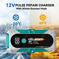 Démarreur électrique portable 25800mAh 2500A Courant de crête Lumière LED pour voiture familiale Moto Bateau Kit d'urgence de secours