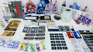 Biểu Tượng Tùy Chỉnh Vinyl In Dán Dính Bao Bì Nhãn Trang Trí Chết Cắt Cứng Dán Ánh Sáng Phim Tùy Chỉnh Màu Sắc Nụ Hôn Cắt - Product Image 5