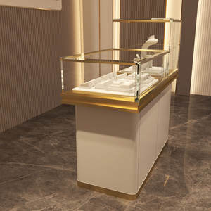 Vitrina de Exhibición de Joyería de Alta Calidad, Mueble de Exhibición para Tienda de Joyería, Diseño Interior de Lujo para Joyería - Product Image 6