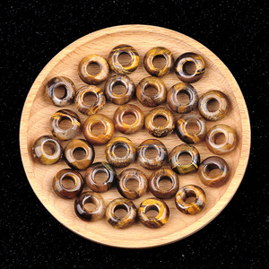 Ábaco de 325-grande, 8*14mm, accesorios de tejido hechos a mano, cuentas de cristal talladas ecológicas, cuentas de ágata sueltas, otras artesanías de cristal - Product Image 6