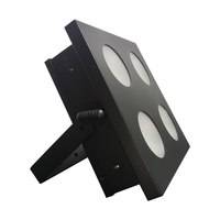 Projecteurs LED COB 4 yeux ZY 4x100W 3300K-5300K blanc chaud, contrôle DMX512, CRI 90 élevé pour éclairage de scène de mariage et de théâtre