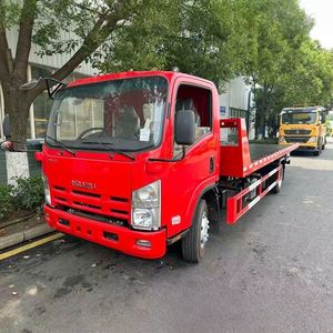 Light Duty ISUZU 4Ton 5Ton 6Ton <b>Flatbed</b> Tow <b>Truck</b> Road Wrecker Recovery <b>Truck</b> Used for Emergency - Product Image 1