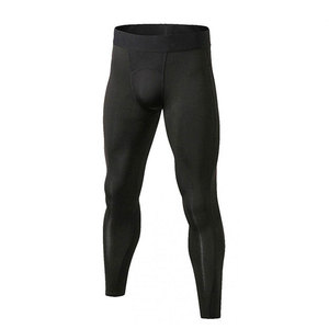 Leggings de sport respirants de haute qualité, compression pour yoga et gym, OEM ODM, leggings de compression personnalisés pour hommes pour l'entraînement en salle de sport - Product Image 1