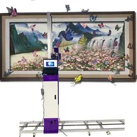 Zeescape-impresora Vertical 3D de dos cabezales, impresora de decoración de pared, precio