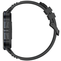 Montre connectée carrée robuste P110 personnalisée en gros, écran AMOLED 2,06 pouces, étanche IP67, suivi du sommeil, appels Bluetooth, autonomie de 7 jours