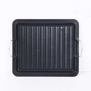 Grill électrique d'extérieur pour usage domestique, plaque de cuisson en fer, plaque Teppanyaki, camping, pique-nique, pierre Maifan antiadhésive, steak, friture - Product Image 5