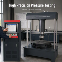 Electro-hydraulic Servo Digital Display Manhole Cover Compression Pressure Testing Machine for Municipal Engineering