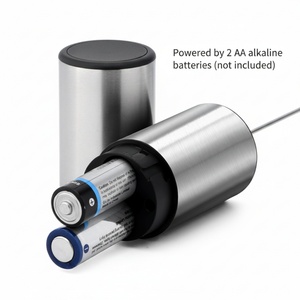 Wholesale Stainless Steel Eco-Friendly Automatic <b>Battery</b> <b>Operated</b> Coffee Blender with Milk Frother Food Grade Minimalist Design - Product Image 3