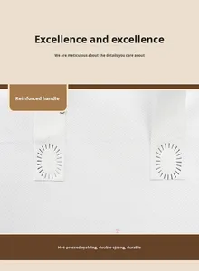 Sacs d'emballage alimentaire à emporter avec logo imprimé, en aluminium et tissu non tissé isolant, avec poignée longue pour gâteaux et thé au lait - Product Image 3