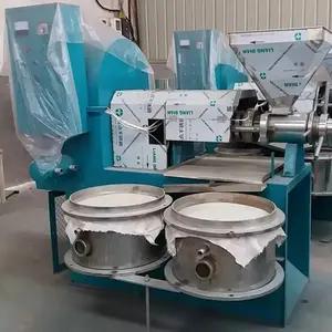 commercial 6yl 130 palm soybean oil press machine coconut oil extracting machine from copra