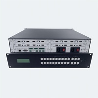 Conmutador de Matriz Modular Profesional 4K60Hz Sin Interrupciones 4:4:4 18Gbps Híbrido para Sala de Control de Video Wall LED