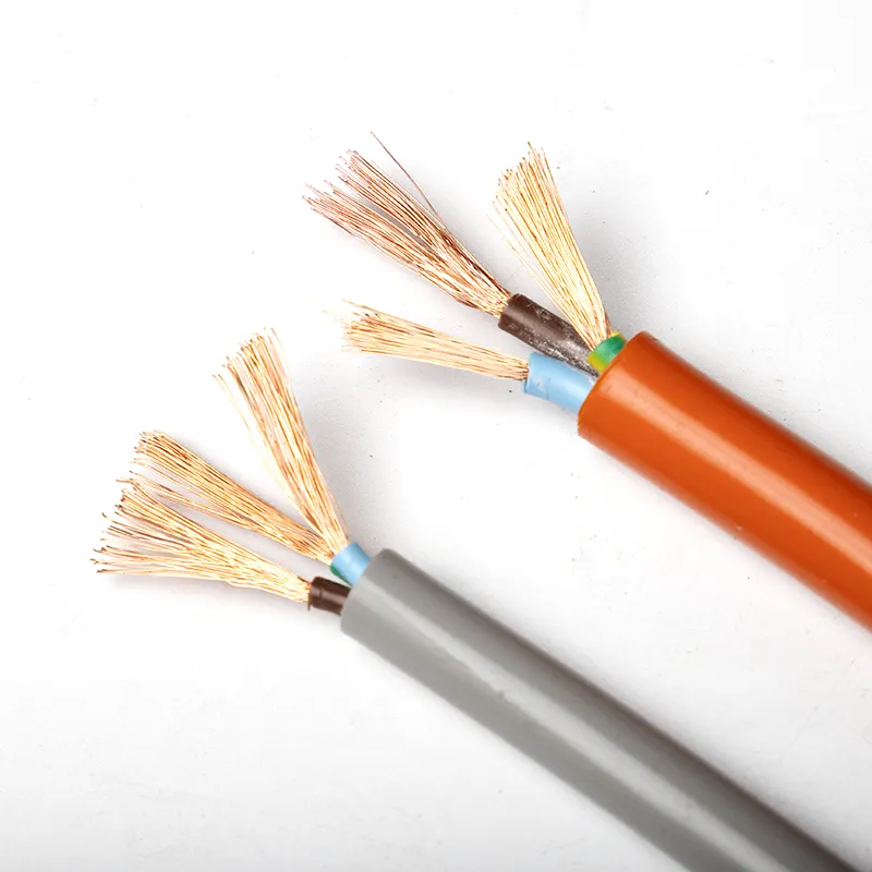 250/440V AS 3191 3 çekirdek + toprak turuncu bakır sıradan görev elektrik kablosu PVC esnek kablolar