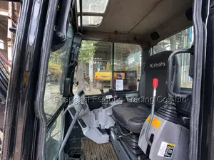 중고 굴삭기 kubota KX165 블랙 2023 원래 일본 99% 새로운 미니 EPA 좋은 조건 핫 세일 낮은 근무 시간 KX165 KX183