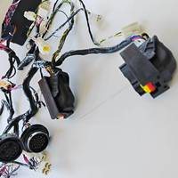 Kabel Harness Kotak Sekring Berinsulasi Karet PBT dengan Rating IP66, Pengganti Kabel Internal Kabin Excavator