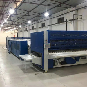 Полностью автоматическая электрическая гладильная и складывающая машина для одежды с функцией холодной очистки, корпус из нержавеющей стали, непрерывная обработка - Product Image 6