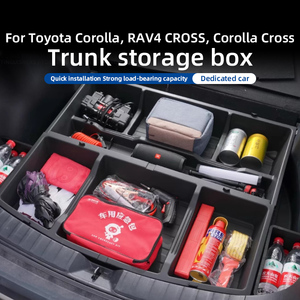Organizador de Maletero para Toyota <span class=keywords><strong>Corolla</strong></span> Cross 2021-2025, Accesorio de Interior, Caja de Almacenamiento Trasera para Coche, Espacio Libre - Product Image 3