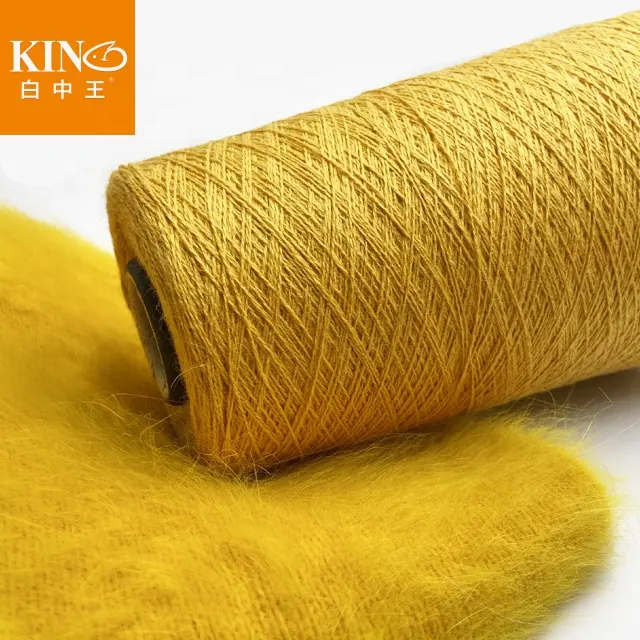 Bán Hàng Tốt Nhất Đầy Màu Sắc Angora Sợi Mềm Angora Nylon Sợi Cho Mũ Chiếc Khăn Và Găng Tay Tay Tay Đan Crochet