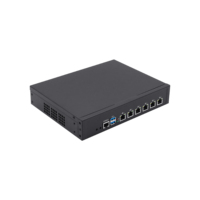 Routeur pare-feu industriel AISTONE 6*Lan 2.5g i5 6200U, 2*oreilles de montage en rack, 1 DDR4, 1*MSATA, prise en charge maximale 1TB, pfSense/VyOS