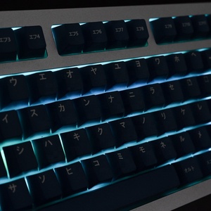 GMK WOB <span class=keywords><strong>KATAKANA</strong></span> Blue129 Keys Keycap Cherry Profile DYE-SUB Japanese Custom Personality Keycaps For Mechanical Keyboard 61/64 - Product Image 6