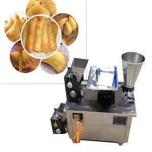 Machine automatique de fabrication de Ravioli Pierogi, rouleau de printemps Pelmeni, boulettes Empanada Samosa