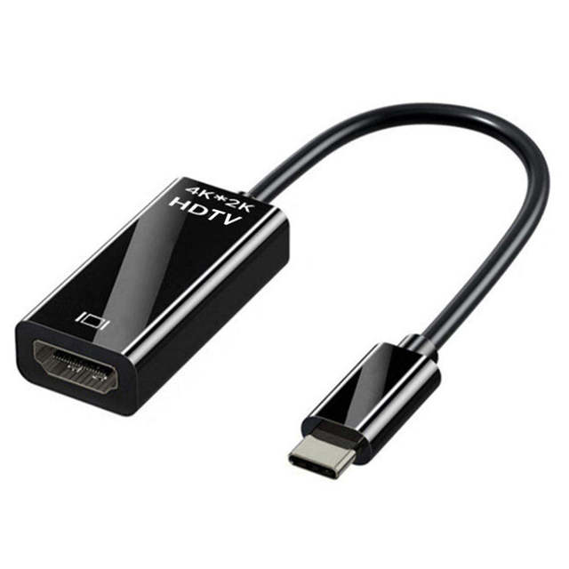 MacBook Pro/Samsung for Computer Mobile Phone USB 3.1 Type-C for 4K Adapter Cable Converter for Projector OEM