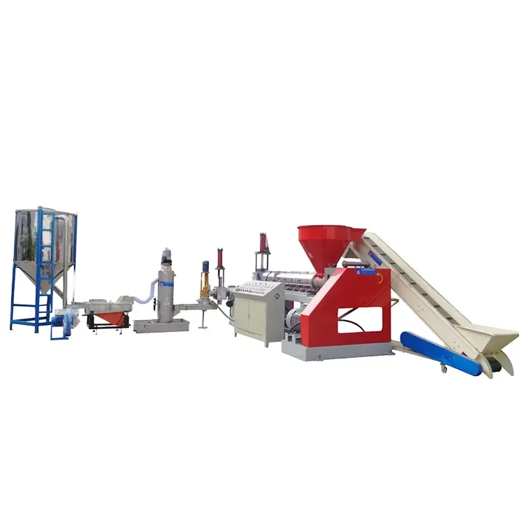 Hot Sale Vertical Water ring Die polyester recycling machine