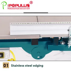 IPOPULUS Small Mini Strong Power 8 Inch Table Saw High Quality Portable Sliding Table Saw