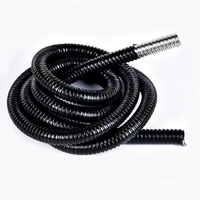 Conduit ondulé flexible étanche personnalisé en usine tuyau de conduit en PVC à alésage lisse super flexible étanche