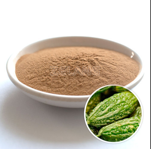 Suministro a Granel de Extracto de Fruta de Melón Amargo Orgánico Natural Silvestre en Polvo 5% para Apoyo al Metabolismo de Glucosa Herbal Sin OMG Envasado al Vacío - Product Image 1