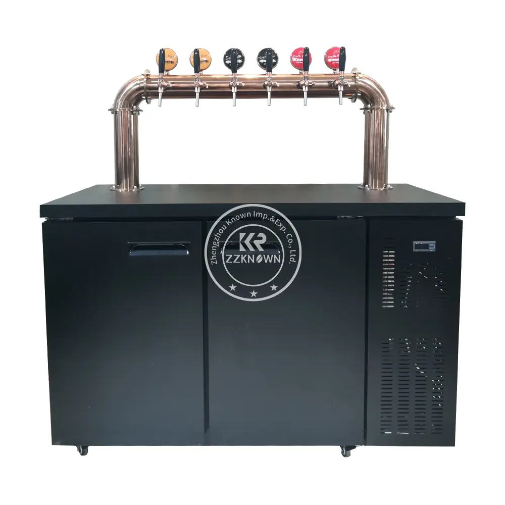 Commerciale birra tritata Kegerator distributore di fusto per la vendita con BarrelsDraft Beer Cooler