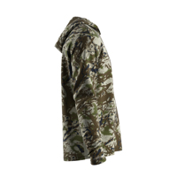 Chemise de chasse camouflage avec capuche pour homme, tissu respirant et anti-humidité, idéale pour les climats chauds, camouflage multi-terrains