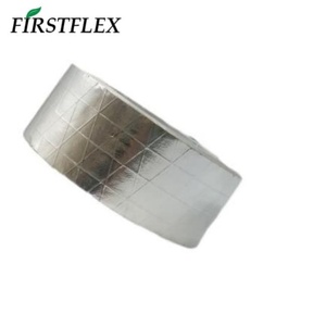 FIRSTFLEX <span class=keywords><strong>Ruban</strong></span> <span class=keywords><strong>adhésif</strong></span> en aluminium FSK <span class=keywords><strong>de</strong></span> 4 pouces <span class=keywords><strong>pour</strong></span> l'isolation des conduits HVAC, l'isolation en <span class=keywords><strong>laine</strong></span> <span class=keywords><strong>de</strong></span> <span class=keywords><strong>verre</strong></span>, l'étanchéité aux hautes températures - Product Image 1