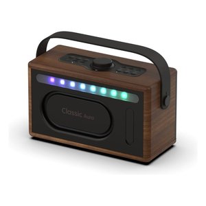 Cassa sans fil CLASSIC Aura (Ricaricabile) Marron café et noyer 40W 254374 - Product Image 6