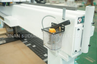 Nouveau design!!!SD-1325(1300x2500x200MM) chine bon caractère Servo moteur d'entraînement verre cnc machines à router